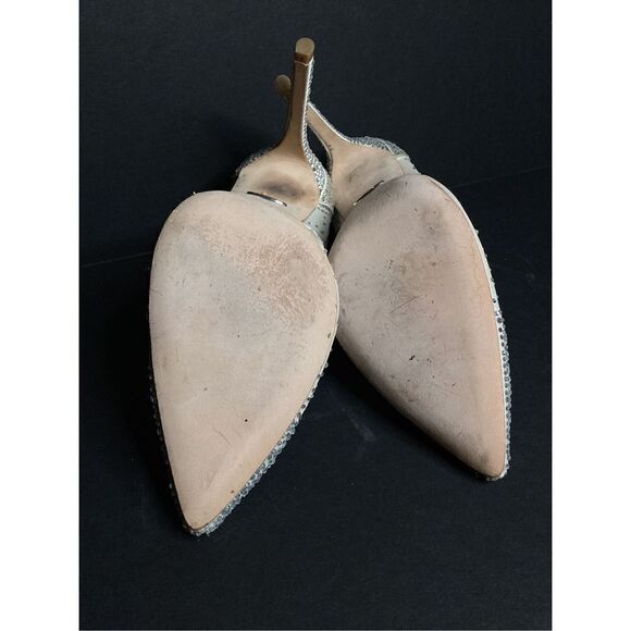 New. Badgley Mischka jeweled shoes. Size 8 1/2-9. Retails $240 - Picture 6 of 9